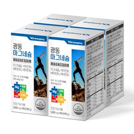 Guangdong Magnesium 90 tablets, 4 pieces / 광동 마그네슘 90정, 4개