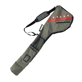 AIXXCUVQ Golfs Sunday Carry Bag - Lightweight and Waterproof Travel Bag 49 Holds Up to 10 Clubs Nylon Color Black Blue Red Grey, Green