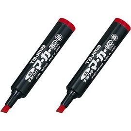 Tajima Sumitsuke Marker (Core Resistant 0.2 inches (6.0 mm) Red SMT-RED (Set of 2)
