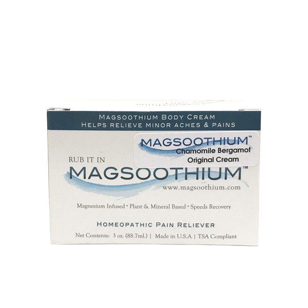 Magsoothium 3oz Bergamot/Chamomile Infused Calming Balm
