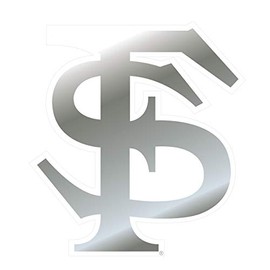 Craftique Florida State Seminoles Decal (SIL FS Decal (3",4",6",12"), 4 in)