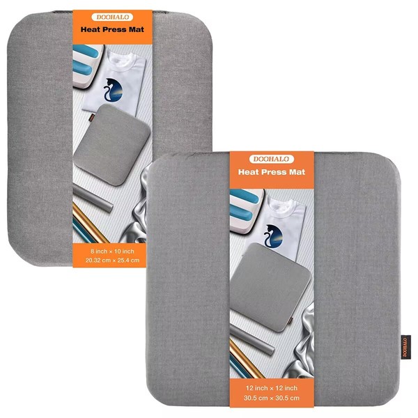 DOOHALO Heat Press Mat Compatibel with Cricut Easy Press Craft