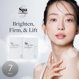  Spa treatment Spa Treatment UMB Stretch iSheet Japanese Under Eye Masks (7 Pairs) - Effective Anti-Aging Under Eye Patches for Dark Circles, Dry, Dull Skin Around the Eyes - Moisturize and Refresh your Skin
