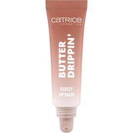 Catrice Butter Drippin' Glossy Lip Balm, Nr. 020, Nude, feuchtigkeitsspendend, pflegend, glänzend, strahlend frisch, vegan, ohne Parabene, ohne Mikroplastikpartikel, Nanopartikel frei, 1er Pack (10ml)