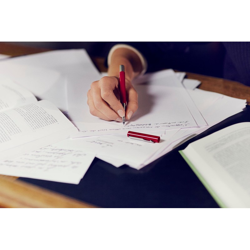 Parker Vector Premium Rollerball Pen - Red Barrel with Chrome