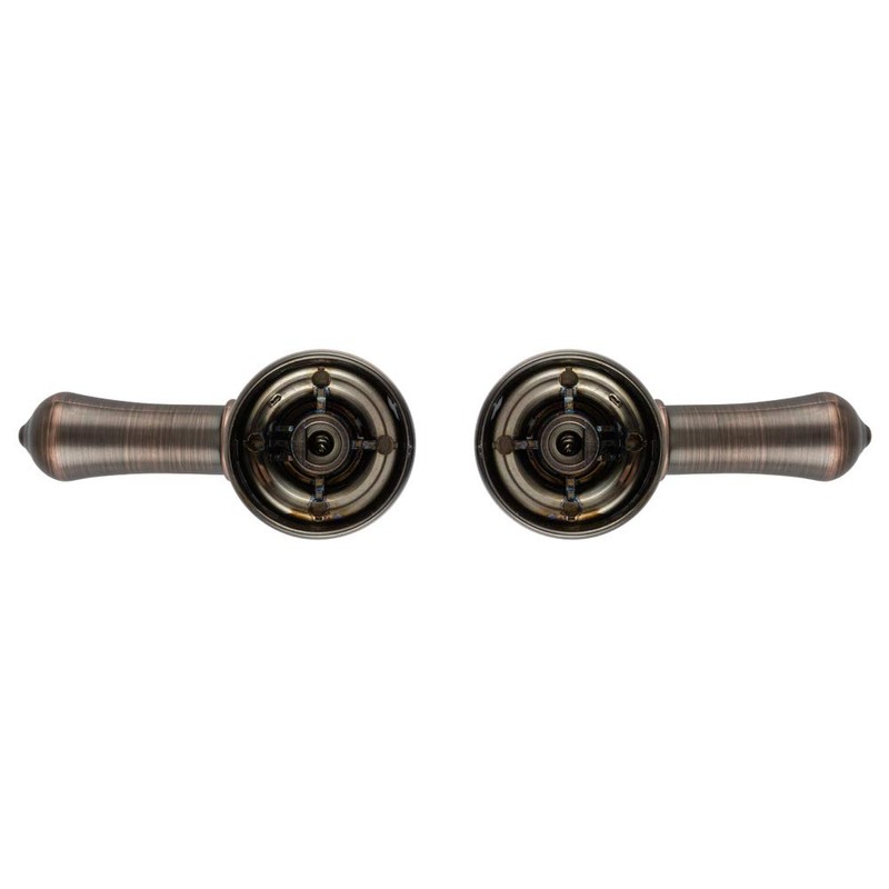 Dura Faucet DF-RKC-ORB RV Replacement Hot and Cold Classic Handles
