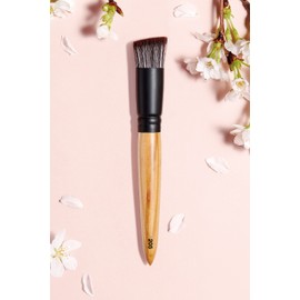 SAKURA FUDE 208 Concealer Brush, Domestic Makeup Brush, Supervised by Makeup Artist, Ag, Antibacterial Effect, Kumano Brush, Genuine Product