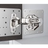 Cabinet Hinge Repair Plate 4 Pieces Repair Kit for Cabinet