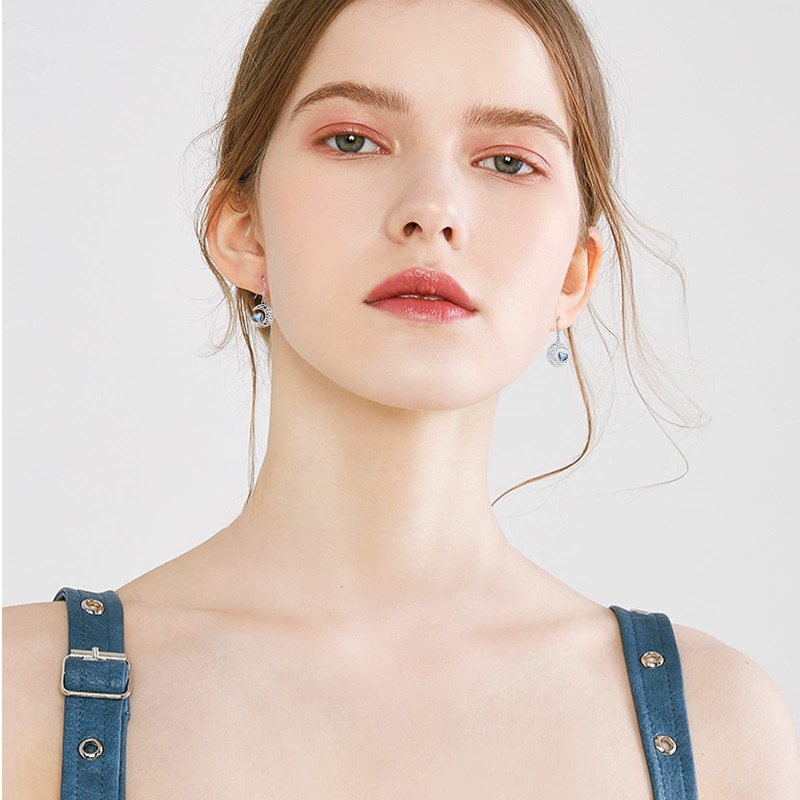 ear hooks silver 925 earrings, Sterling Silver