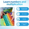Times Table Poppet 12x12 Math Fidget Toy, Double-Sided Multiplication Popper,