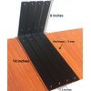 4 Pack - L 14" x H 8" x W1.5,