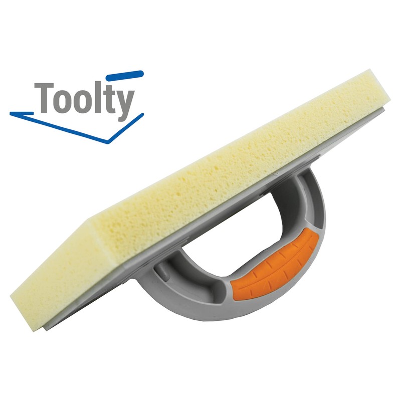 Toolty PVC Sponge Float - 280 x 140mm - Water-Absorbing
