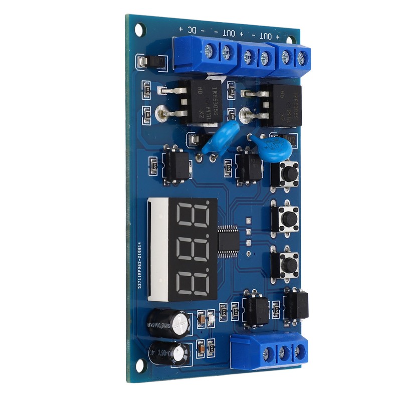 Programmable Delay Relay Module Dual Way Control Reverse Connection Protection