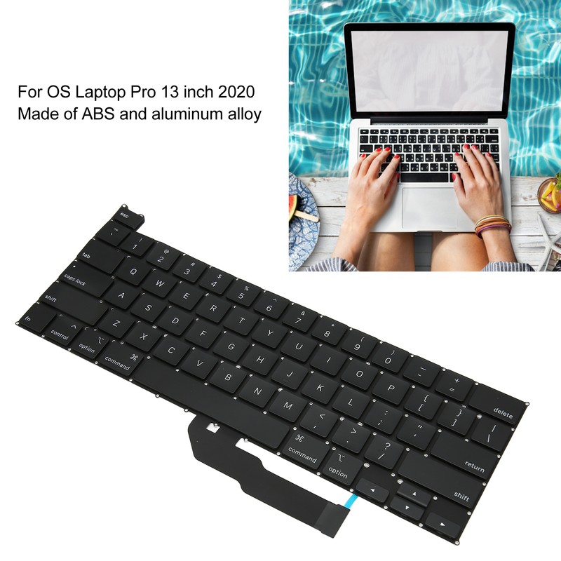 Laptop Keyboard Convenient Durable A2251 Keyboard Replacement for OS Laptop