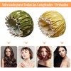 3 Piezas - Gorras para Baño, Reutilizable Gorros para Regadera,