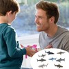 8pcs Shark Toys, Shark Bath Toy, Sea Animals Figures Set