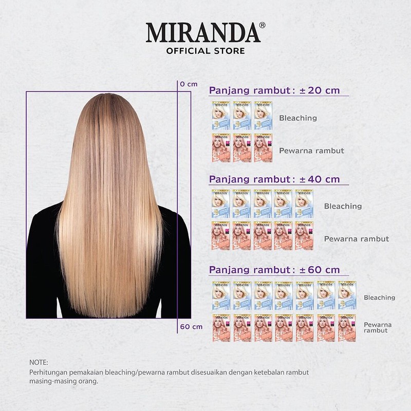 Miranda hair color pastel series 3d color permanent