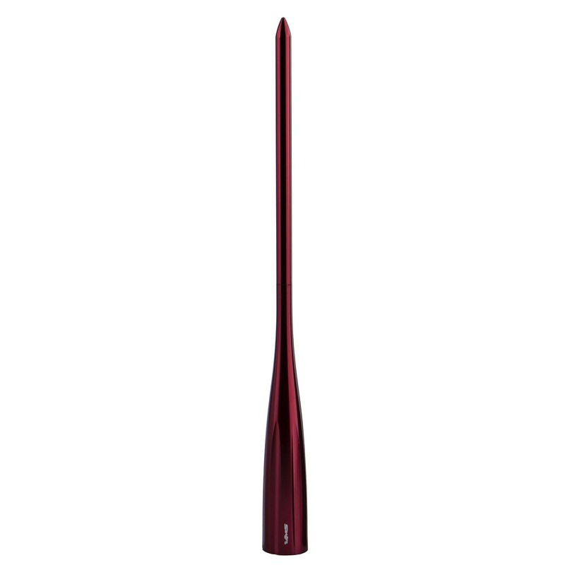 VMS Racing 9 inch SPIKE ANTENNA in RED Billet Aluminum