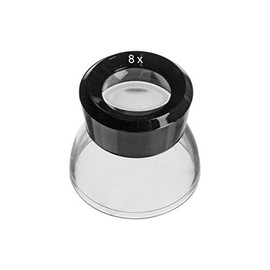 Adorama 8X Purpose Magnifier Loupe for Photographic Contact Sheets and Negatives