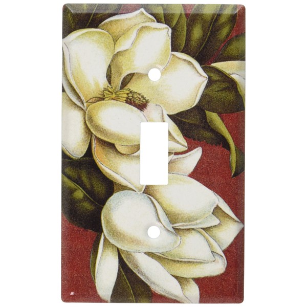 Art Plates - Magnolias Switch Plate - Single Toggle