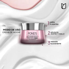 Ponds Bright Miracle Crema Facial de Noche con Niasorcinol, 50g                                                                                       