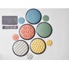 GONGE Tactile Sensory Discs - Set of 10 Textured Stepping
