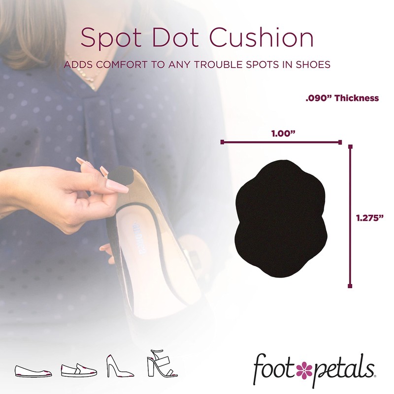 Foot Petals Spot Dot Cushion Scalloped Pressure Point Solution for