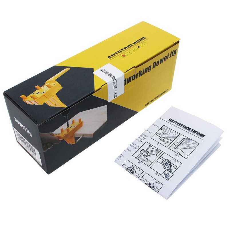 AUTOTOOLHOME Drill Guide Set, For Woodworking, Vertical Drilling Guide, 0.3
