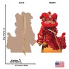 Advanced Graphics Chinese New Year Red Dragon Life Size Cardboard