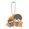Bandai Haikyu!! x Sanrio Rubber Mascot Bandai 2-Inch Key Chain