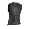 A&H Apparel Women Motorcycle Biker Classic Vest Genuine Cowhide Leather