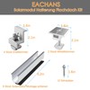 Solar Panel Bracket Flat Roof, 6 Aluminium Mounting Rail &