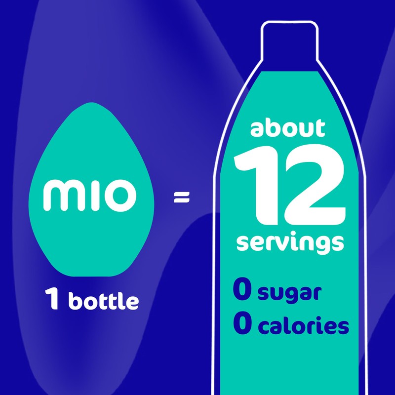 mio Hydrate Lemon Lime Flavored with other natural flavor Liquid