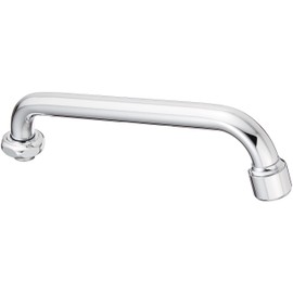 SANEI PA27JH-60X-16 Horizontal Upward Pipe with Foamer, Splash Prevention, Length 7.6 inches (194 mm)