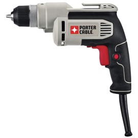 PORTER-CABLE Corded Drill, Variable Speed, 6-Amp, 3/8-Inch (PC600D)