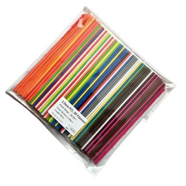 AIXXCUVQ 300 Pieces 3D Printing Pen Refills 5mm for Doodlers Start Pen 3D Pen Filament Refills ABS 3D Doodlers Pen Refills