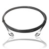 Drahtseile24 Steel Rope Fitness Rope Black 4 mm 140 kg
