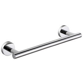 SEIDO Towel Holder Chrome, 304 Stainless Steel Bathroom Towel Bar, 12 Inch Towel Racks for Bathroom, Polished Chrome
