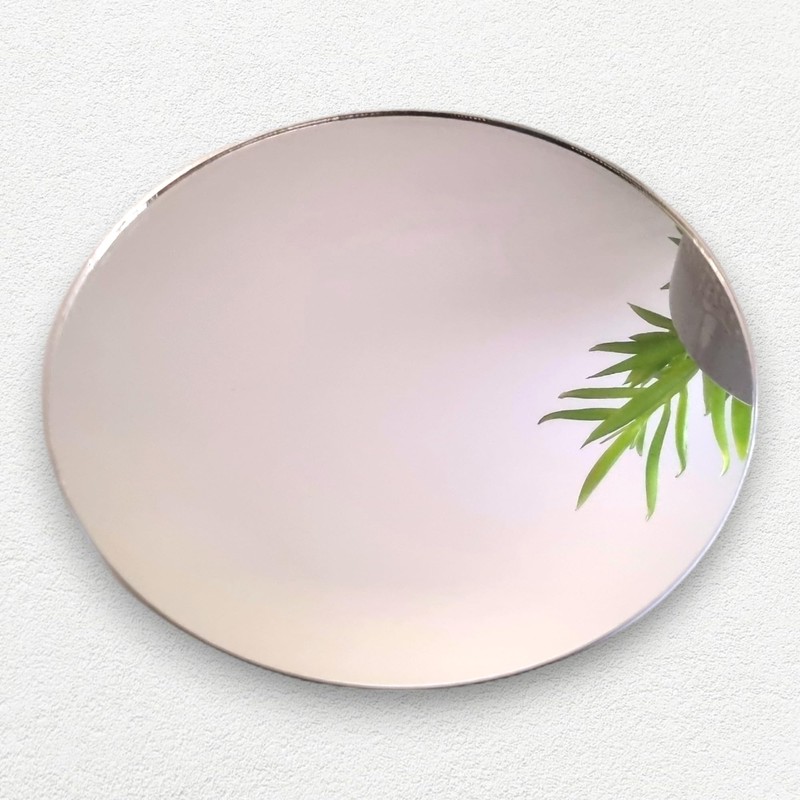 Circle Mirrors Pack of 10, 3cm Diameter Each with sticky