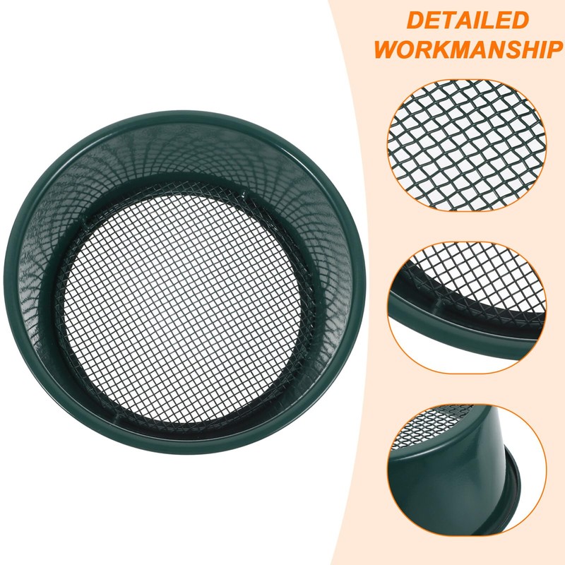 Soil Sifter Compost Sifter Gardening Mesh Garden Sieve Soil Sand