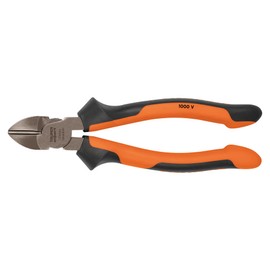 Truper Expert T202-8X, Pinza corte diagonal 8" mango Comfort Grip,