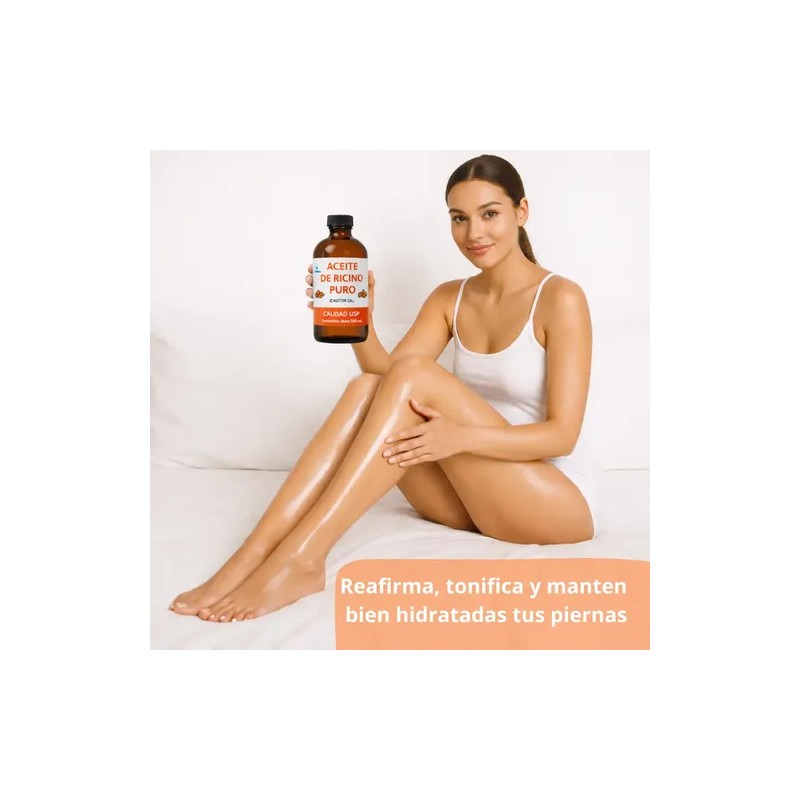 Aceite De Ricino Puro (castor Oil) 500ml