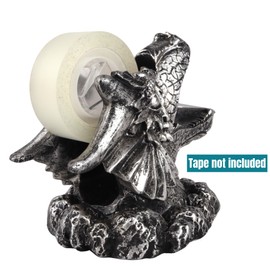 Needzo Gothic Dragon Head Tape Dispenser, Novelty Desk Supplies, Unique Office Decor, 4.75x4 Inches