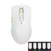 KUYHRF Gaming Mouse,RGB Wired Optical Gamer Mouse & 5 Backlit