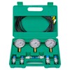 YFIXTOOL Hydraulic Pressure Test Kit 250/400/600bar, Hydraulic Test Gauge Kit