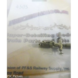 PSC Precision Scale O #4505 Whistle, Nathan Single Chime, Fireman's Side (Brass)