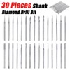 HaoTrade 30 Pieces Diamond Grinding Bit Set, 2.35mm Diamond Burr