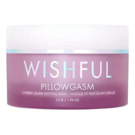 Mascarilla De Noche Pillowgasm Cherry Glow  Wishful 55g Normal                                                                                        