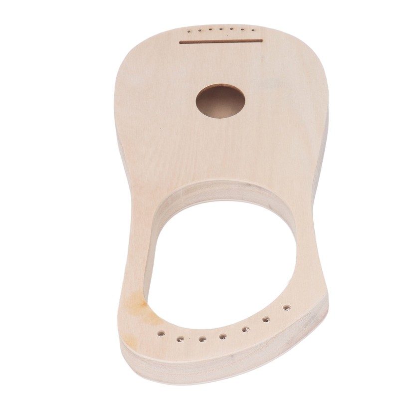 Lyre Harp 7 Strings DIY Kit Basswood Instrument with Tuning