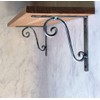 MASOUDITRADING Shelf Bracket, 5.1 inches (13 cm), Set of 2,